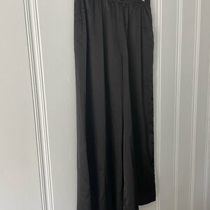 Showmeyourmumu Black Luxe satin pants